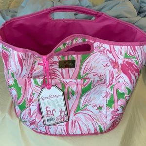 Lilly Pulitzer insulated beverage bucket